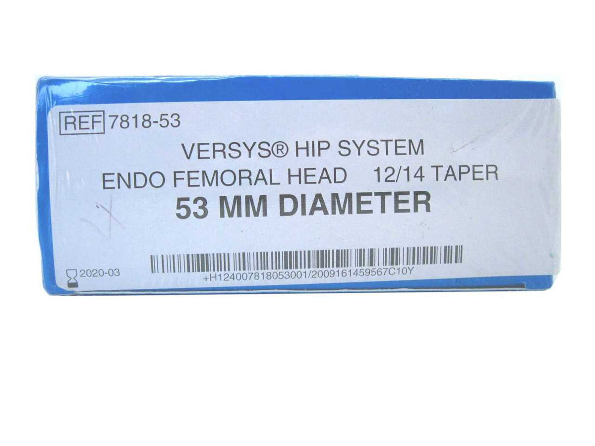    Versys Hip System, Endo Femoral Head, 53mm - 7818-53