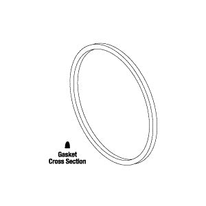 Gasket, Door Amsco/Steris Dynaclave 613R Part: P754874-091/AMG004