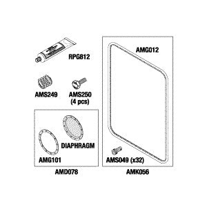 Gasket, PM Kit/Door 24x36/Amsco/Steris Part: 764324-196/AMP248