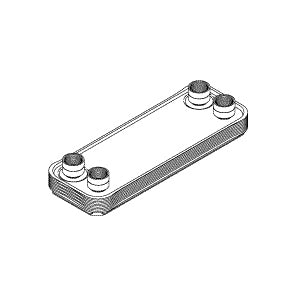 Exchanger, Heat Amsco/Steris Bulk Sterilizer/Washer Part: AMX218