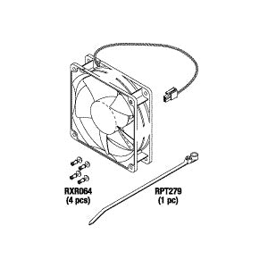 Fan, 2750 RPM, NX Sterrad Sterilizer Part: SDF095