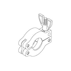 Clamp, 10KF & 16KF 100S/100NX/NX Bulk Sterilizer Part: RXC063