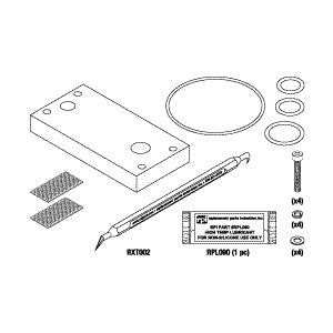 Block, Insulation Kit For 100NX/NX Bulk Sterilizer Part: SDK093