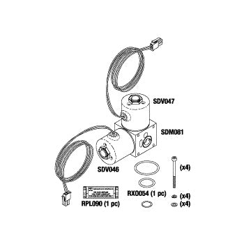 Manifold, Valve Assembly NX Sterrad Sterilizer Part: SDA048