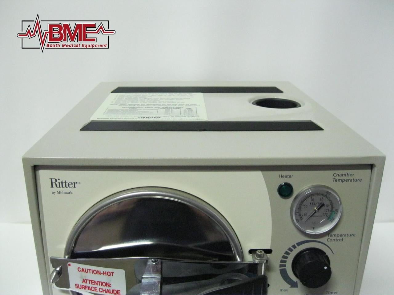    Midmark Ritter M7 Refurbished Autoclave - Top