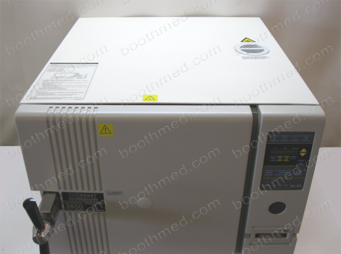Booth Medical - Tuttnauer 3850EP Refurbished Autoclave - Top