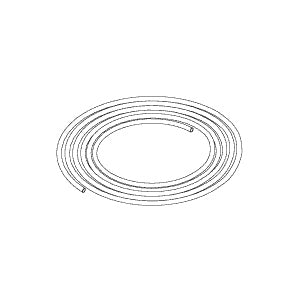 Tubing, Copper For Autoclave  3/16 OD x 1/32 Wall x 10' L Part: RPT544