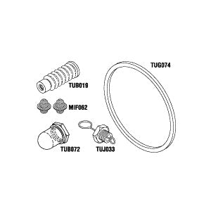 Gasket, PM Kit For Tuttnauer 3870M/E Autoclave Part: 02610019/TUK131