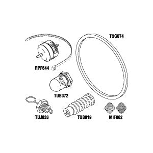 Gasket, Door & PM Kit/Tuttnauer 3870EA, 3870EHS Part: 02610019/TUK132