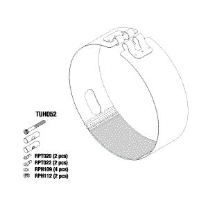 Element, Heater 110V-350W/Tuttnauer 10" Autoclave Part:01720003/TUH006