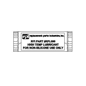 Lubricant, High Temp/Tuttnauer, Sterrad & Adec Part: 98.0090.01/RPL090