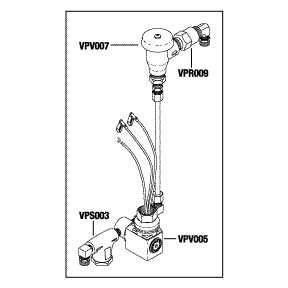 Water Control Assembly For CV-101 FS Dental Vacuum - VPA001