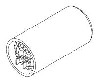 Capacitor For Dental Vacuum (250-300deg F, 110VAC) - VPC158