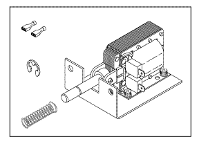 Booth Medical - Latch, Solenoid Kit Door Pelton Magnaclave Part: 5473041/PCK236