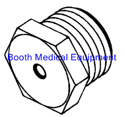 Booth Medical - Nut, Main Valve Pelton Crane Autoclaves Part: 004027/PCN072