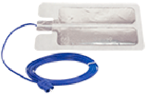 Split Adult Return Electrode w/2.8 M Cable, Disposable  - 50/Box - Aaron Bovie -  ESREC
