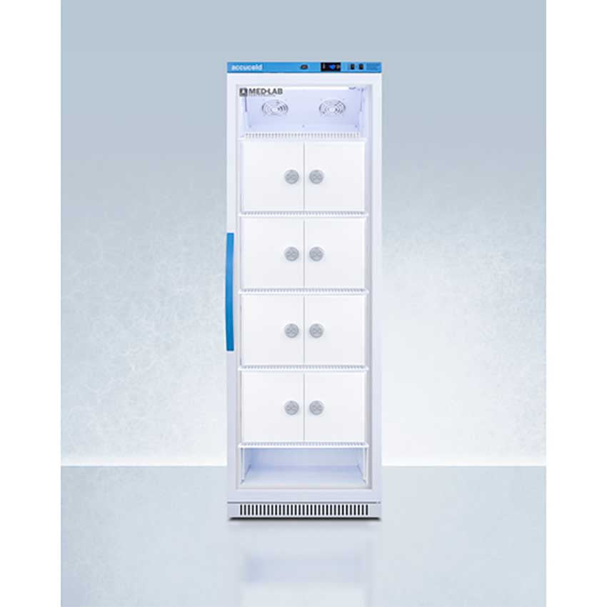 Accucold -15 Cu.Ft. Upright Laboratory Refrigerator W/ Lockers