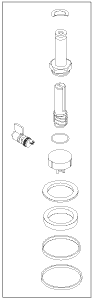valve repair kit for 3/8â€ piston valves for amsco/sterisÂ®