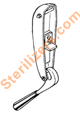 Market Forge Sterilizer - Door Handle Complete - 95-0144