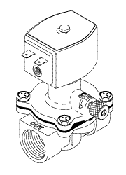 solenoid valve assembly for  castle/getinge