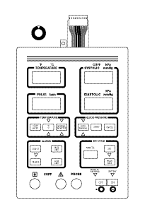 Front Panel Overlay- 8100T - 300918