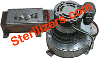 Cox Sterilizer - Blower Assy with heater - BLOWER.1-120V-C