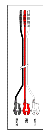 3 Leadwire Set-24"Dn/Pi - LKM002