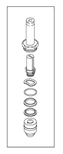 solenoid valve repair kit for  castle/getinge