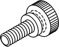 Thumb Screw  - ATS642;thumb screw  for air techniques