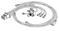 wiring harness for  pelton and crane