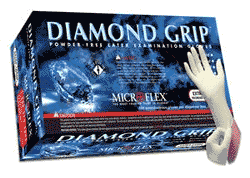 GLOVES DIAMOND GRIP PWD FR XLGE - 3173105