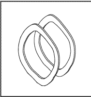 WAVE WASHER for HEALTHCOX-Calibur 049/BLPW