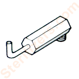 Pelton Crane Magnaclave Sterilizer - Thermometer Wall Assem - 004765