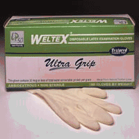 GLOVES LATEX PF MED/LG  LOW PROTEIN - 3183917