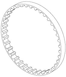 Drive Belt (Short Dryer) - 268-117 / 805-0016