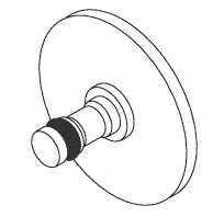 Piston With O-Ring - 24-0132-00