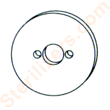 Knob Plate  For Pelton Crane Magnaclave - MZZA101157