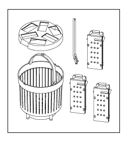 Cassette Rack Kit - 219728, 900-1570