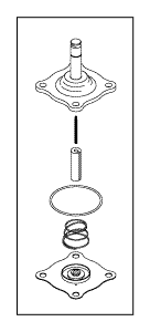 Solenoid Valve Repair Kit - 764326-621 (Amsco/Steris) / 54190 (Castle/Getinge)