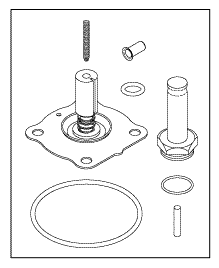 Solenoid Valve Repair Kit  - 61301604084