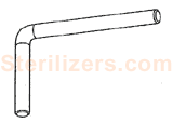 Delta 10 Sterilizer - Dump Tube - 4197039