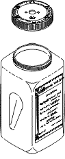 Condenser Waste Bottle With Lid - 01-100724S