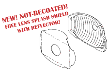 reflector with handles for knight