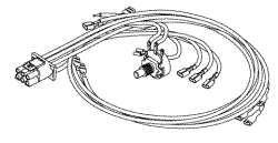 wiring harness for  pelton and crane