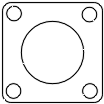 5 Hole Gasket  - 24-0136-00