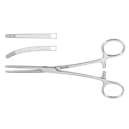 Forceps, Rochester Carmalt, 6-1/4", Curved, Meisterhand SKU: MH7-172